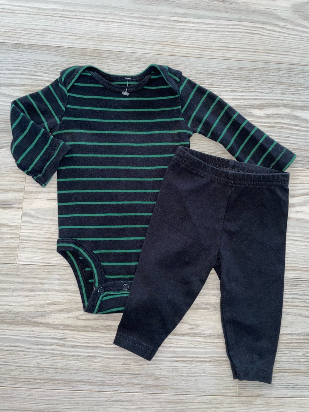 Carter’s Baby Boys Striped Two-Piece Outfit 3 Months